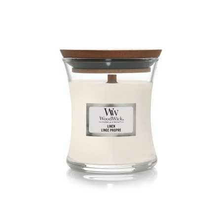 Vela Woodwick Linen Mini | Vela aromática