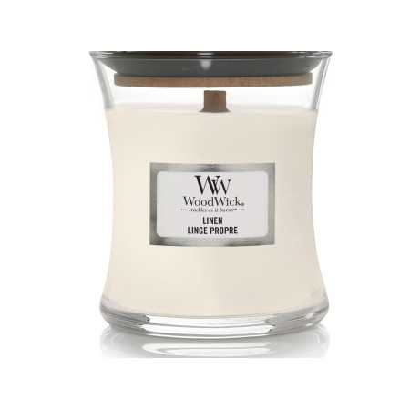 Vela Woodwick Linen Mini | Vela aromática 2