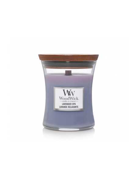 Vela Woodwick Lavender Spa Medium | Vela aromática