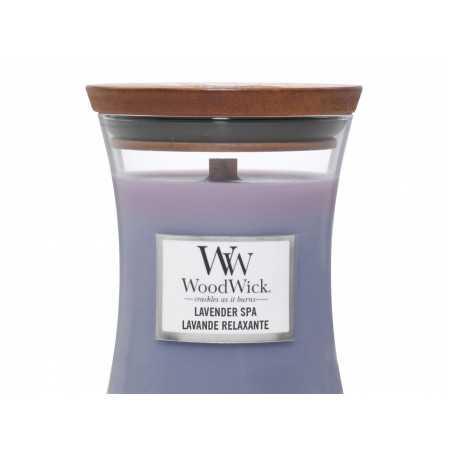 Vela Woodwick Lavender Spa Medium | Vela aromática 2