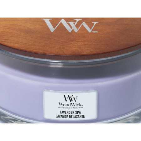 Vela Woodwick Lavender Spa Ellipse | Vela aromática 2