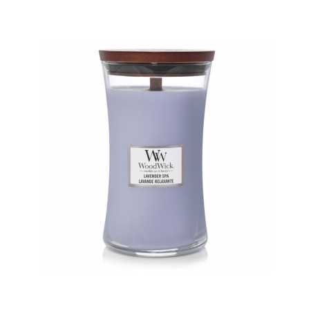 Vela Woodwick Lavender Spa Large | Vela aromática