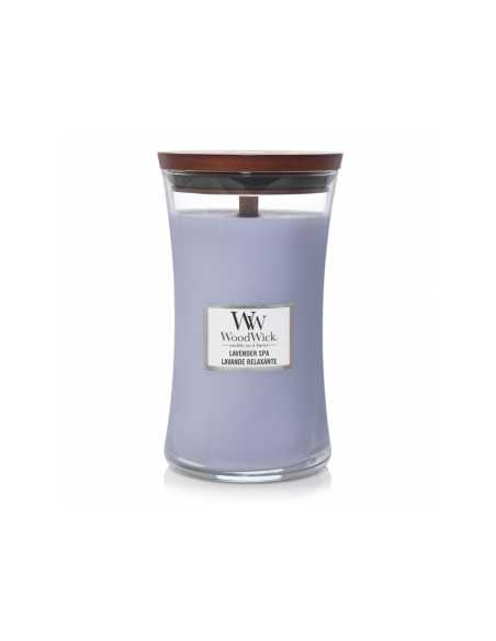 Vela Woodwick Lavender Spa Large | Vela aromática