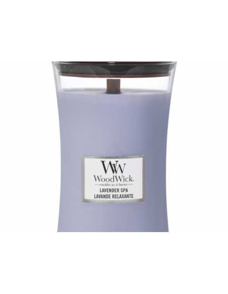 Vela Woodwick Lavender Spa Large | Vela aromática