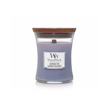 Vela Woodwick Lavender Spa Mini | Vela aromática