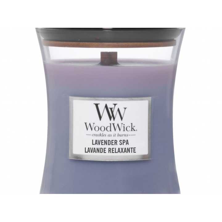Vela Woodwick Lavender Spa Mini | Vela aromática
