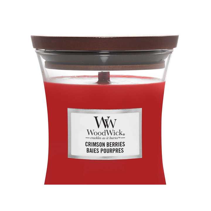 Vela Woodwick Crimson Berries Mini | Vela aromática