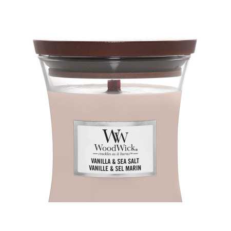 Vela Woodwick Vanilla Sea Salt Medium | Vela aromática 2