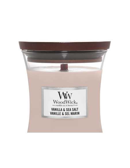 Vela Woodwick Vanilla Sea Salt Medium | Vela aromática