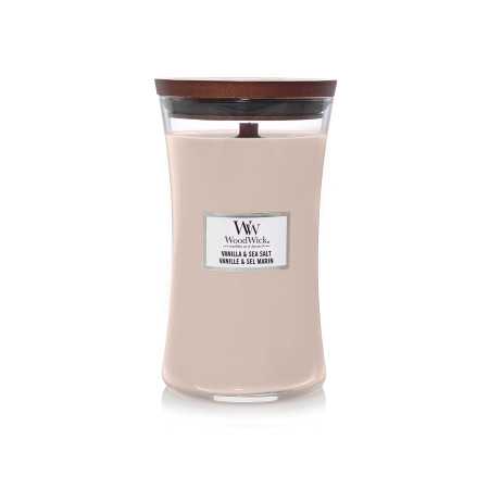 Vela Woodwick Vanilla Sea Salt Large | Vela aromática