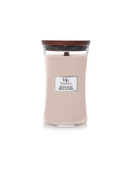 Vela Woodwick Vanilla Sea Salt Large | Vela aromática