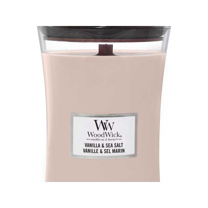 Vela Woodwick Vanilla Sea Salt Large | Vela aromática