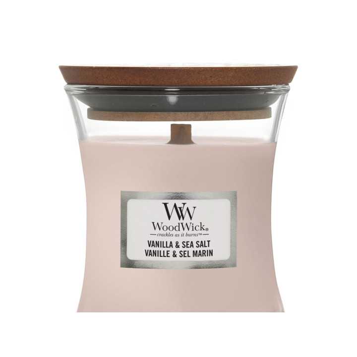 Vela Woodwick Vanilla Sea Salt Mini | Vela aromática