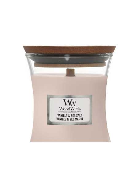 Vela Woodwick Vanilla Sea Salt Mini | Vela aromática
