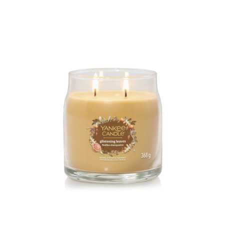 Vela Yankee Candle Glistening Leaves Medium | Vela aromática 2