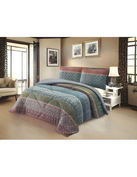 Edredão de sedalina e Sherpa Marga | Edredão inverno