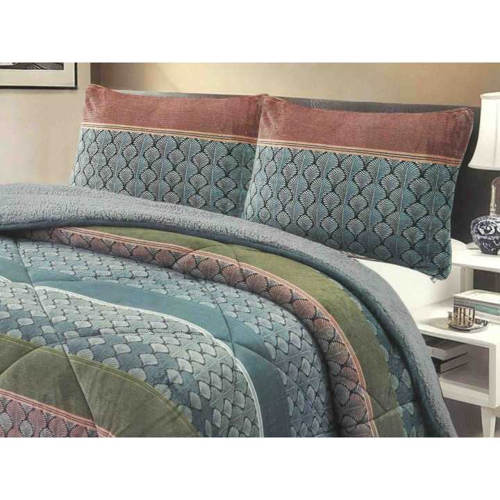 Edredão de sedalina e Sherpa Marga | Edredão inverno