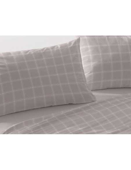 Sábanas Velvelina Naira Nude | Sábanas Invierno Burrito Blanco