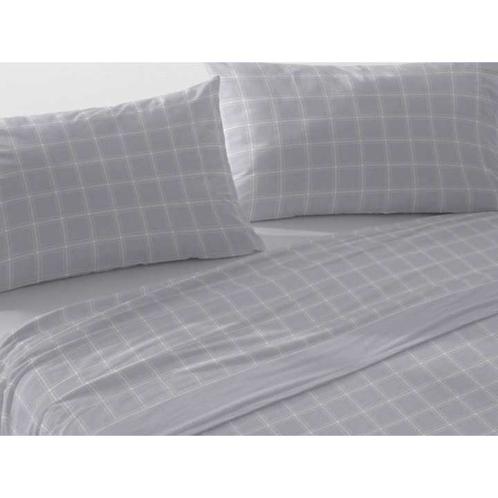 Lençóis Velvelina Naira aço| Lençóis de Inverno Burrito Blanco