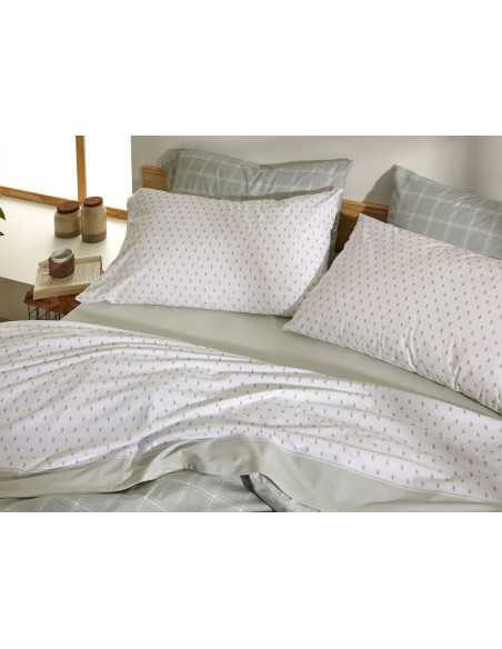 Lençóis Velvelina Liora verde | Lençóis de Inverno Burrito Blanco