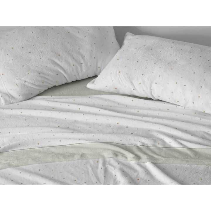 Jogo de lençóis coralina Elodie verde| Sábanas Burrito Blanco