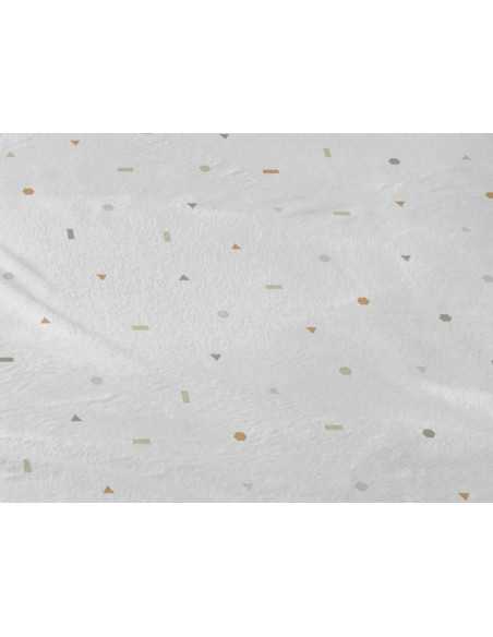 Juego de sábanas coralina Elodie menta | Sábanas Burrito Blanco