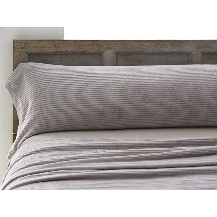 Sábanas Coralina Veriana Gris| Sábanas Invierno Burrito Blanco