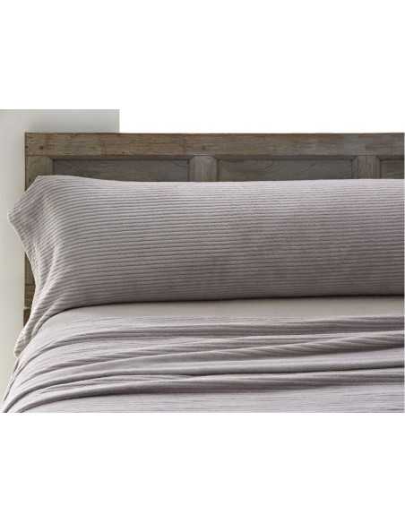 Sábanas Coralina Veriana Gris| Sábanas Invierno Burrito Blanco