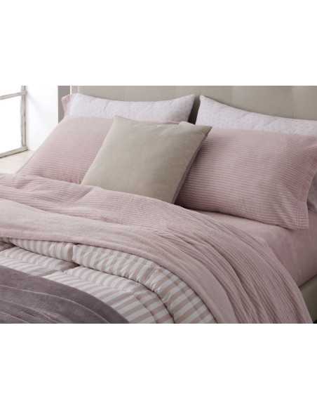 Sábanas Coralina Veriana Nude | Sábanas Invierno Burrito Blanco