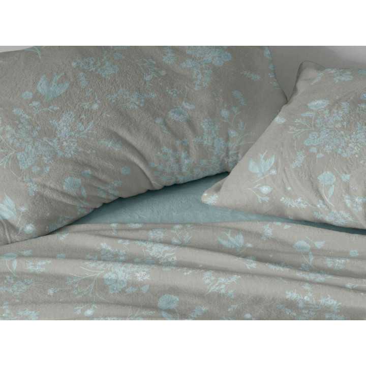 Juego de sábanas Nacarina Amara Jade| Sábanas Burrito Blanco