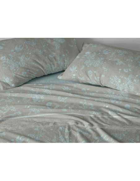 Juego de sábanas Nacarina Amara Jade| Sábanas Burrito Blanco