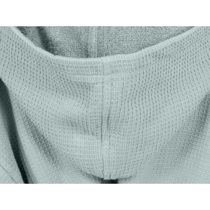 Robe de banho em turco de algodão Maya água | Robe em favo de mel