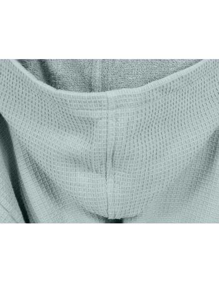 Robe de banho em turco de algodão Maya água | Robe em favo de mel