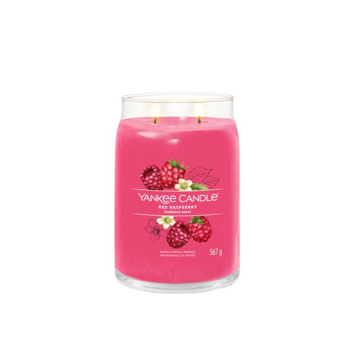 Vela Yankee Candle Red Raspberry Large | Vela aromática