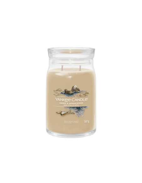 Vela Yankee Candle Amber y Sandalwood Large | Vela aromática