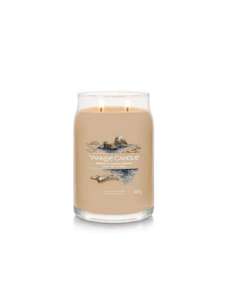 Vela Yankee Candle Amber y Sandalwood Large | Vela aromática