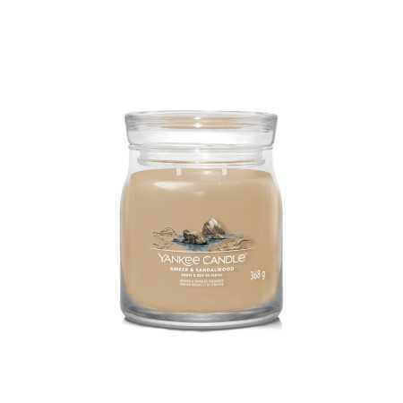 Vela Yankee Candle Amber & Sandalwood Medium | Vela aromática