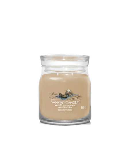 Vela Yankee Candle Amber & Sandalwood Medium | Vela aromática