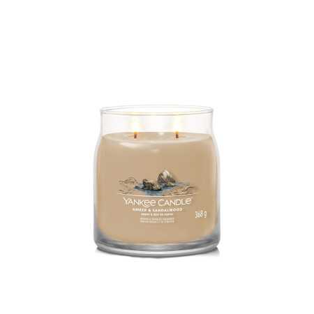 Vela Yankee Candle Amber & Sandalwood Medium | Vela aromática 2