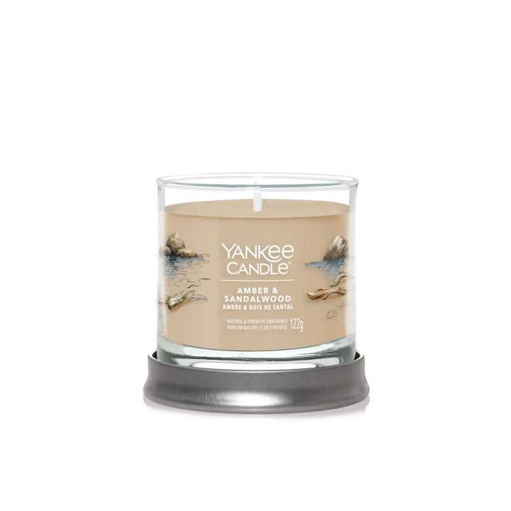 Vela Yankee Candle Amber & Sandalwood Small | Vela aromática