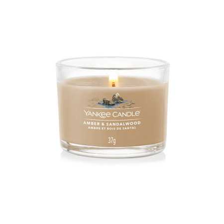 Vela Yankee Candle Amber & Sandalwood Votiva | Vela aromática 2