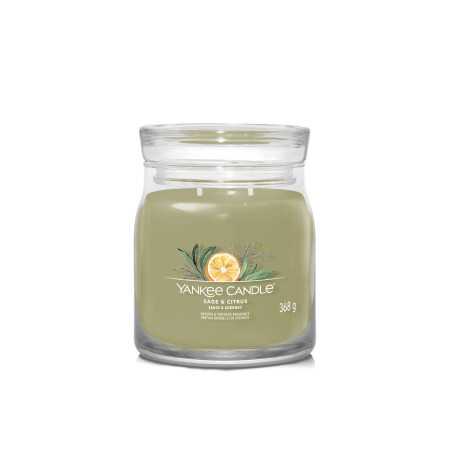 Vela Yankee Candle Sage & Citrus Medium | Vela aromática