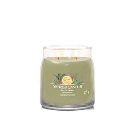 Vela Yankee Candle Sage & Citrus Medium | Vela aromática 2