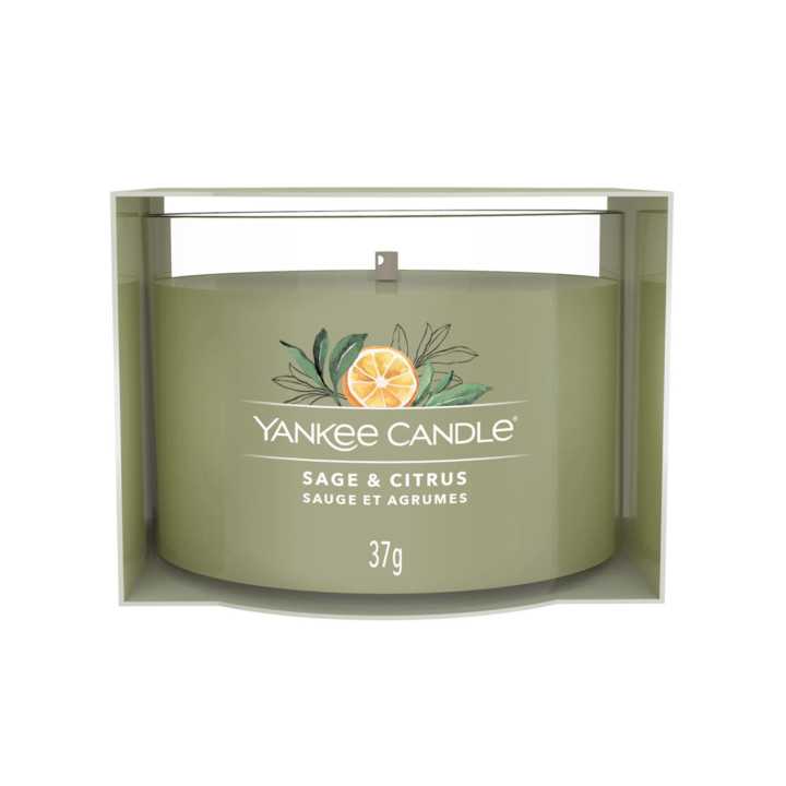 Vela Yankee Candle Sage & Citrus Votiva | Vela aromática
