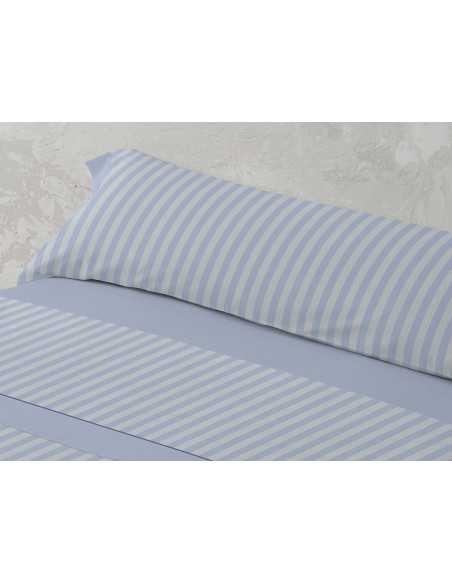 Sábanas Franela MB Anika Azul | Sábanas invierno algodón 100%