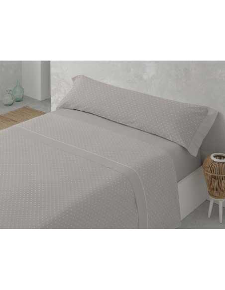 Sábanas Franela MB Dhara Beige | Sábanas invierno algodón 100%