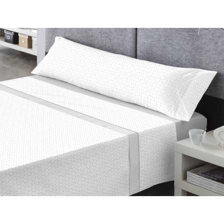 Juego Sábanas Coralina Reidar gris | Juego Sábanas invierno | Revitex