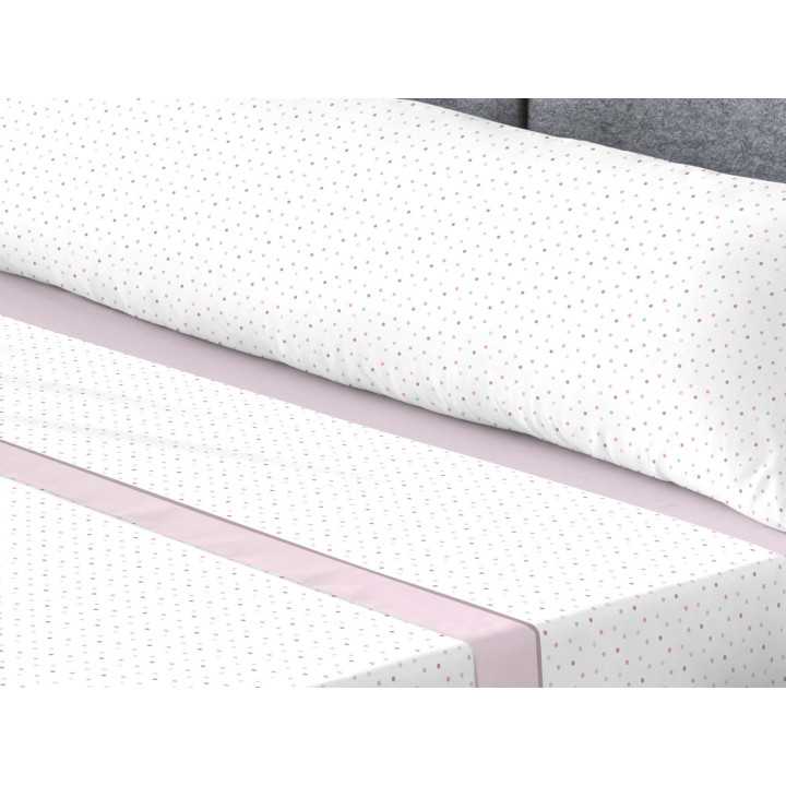 Jogo de lençóis Coralina Reidar rosa | Lençóis de inverno | Revitex