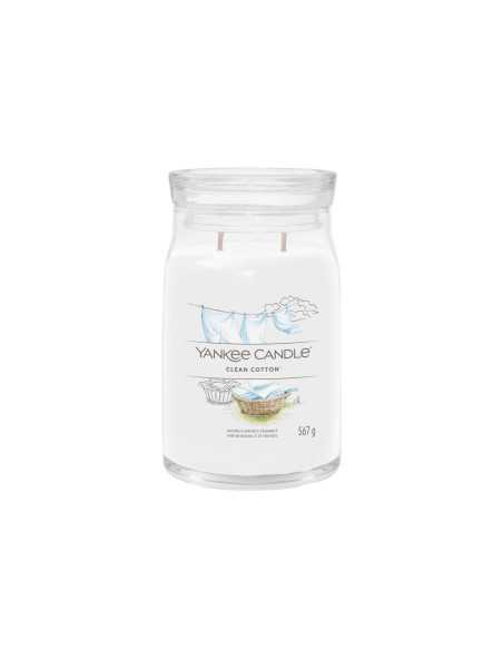 Vela Yankee Candle Clean Cotton Large | Vela aromática