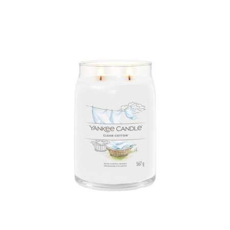 Vela Yankee Candle Clean Cotton Large | Vela aromática 2